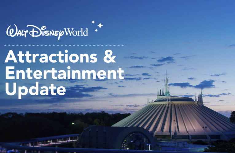 Detalles de atracciones y entretenimiento para la reapertura gradual de los parques temáticos de Walt Disney World