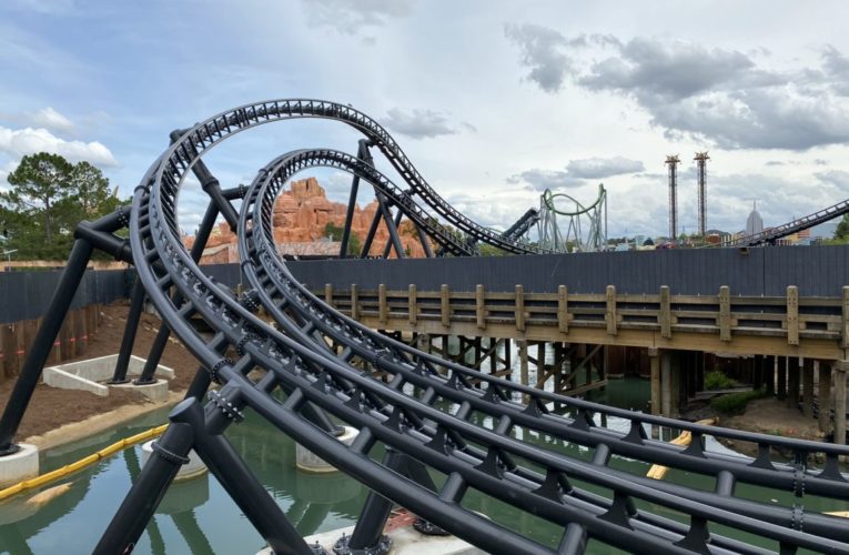 Avanza la construccion del nuevo ride “Velocicoaster” en Universal’s Islands of Adventure