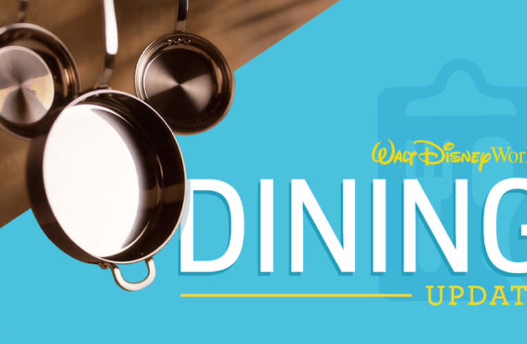 Walt Disney World Dining -Reservas abiertas desde el 7 de julio