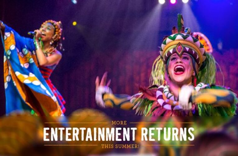 Más entretenimiento este verano con una celebración del ‘Festival del Rey León’ en Disney’s Animal Kingdom