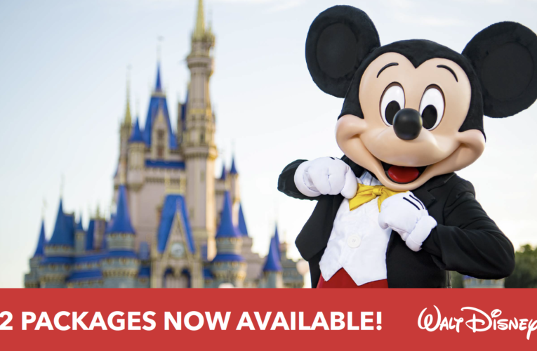 Paquetes de vacaciones de 2022 Walt Disney World ya disponibles