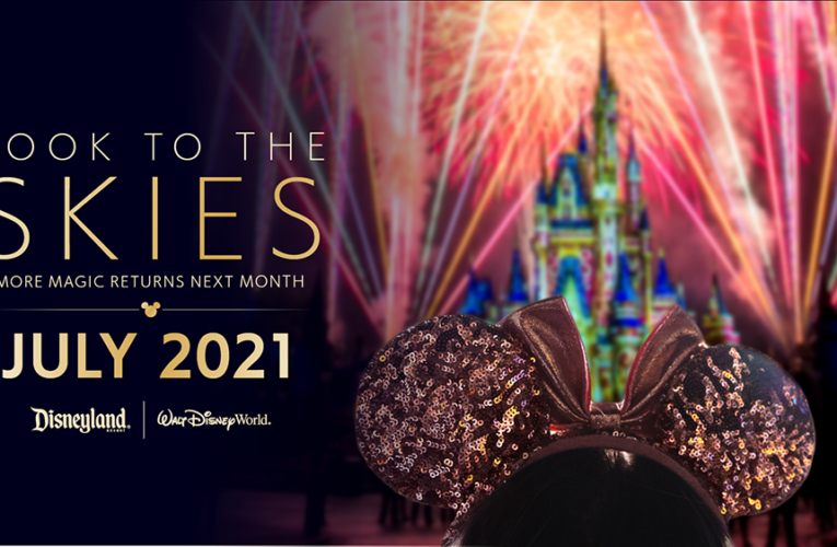 Show de fuegos artificiales regresan a los parques de Disney este verano